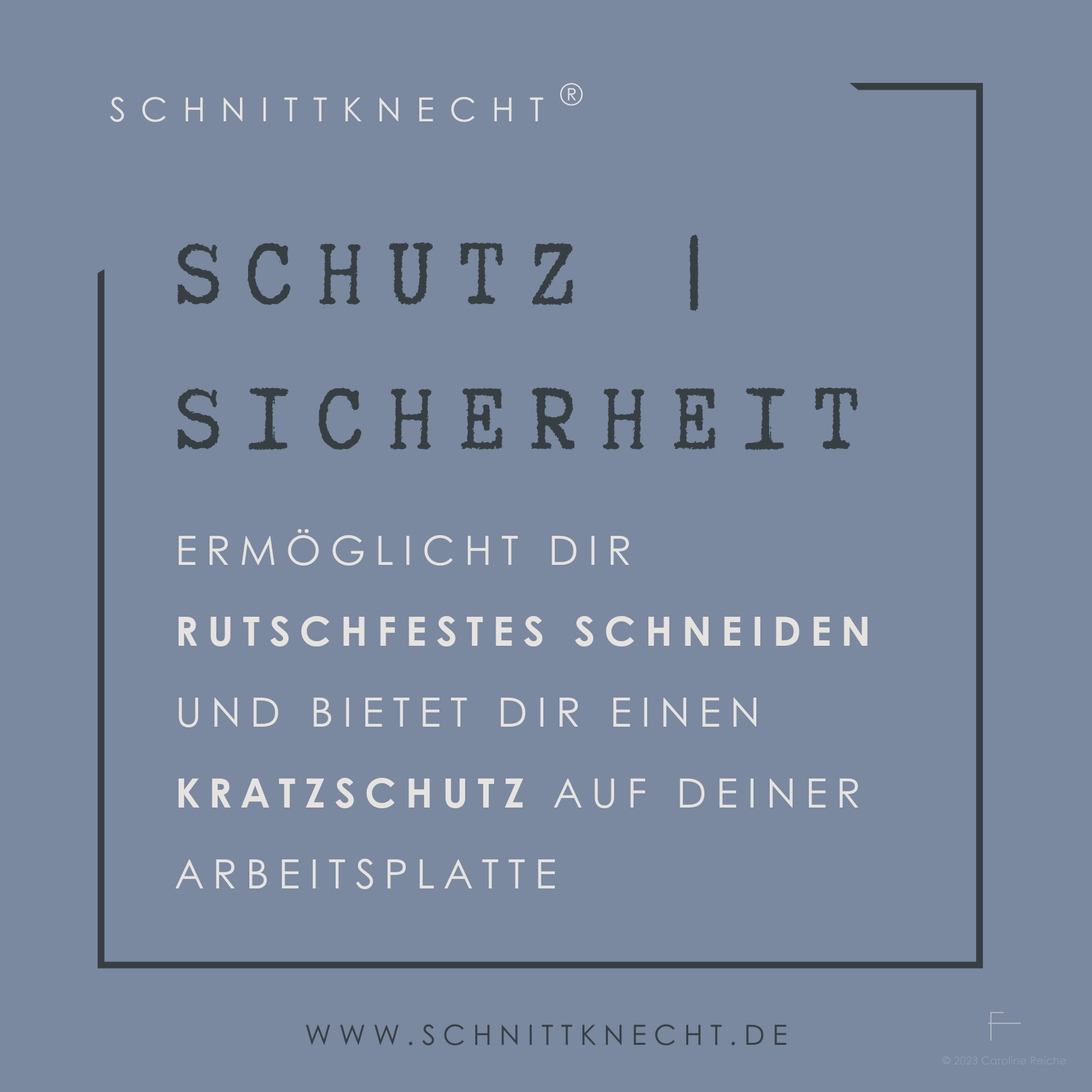 SchnittKnecht® | Wissenswertes | Hygienische & rutschfeste Schneidebretter mit nur einem Handgriff