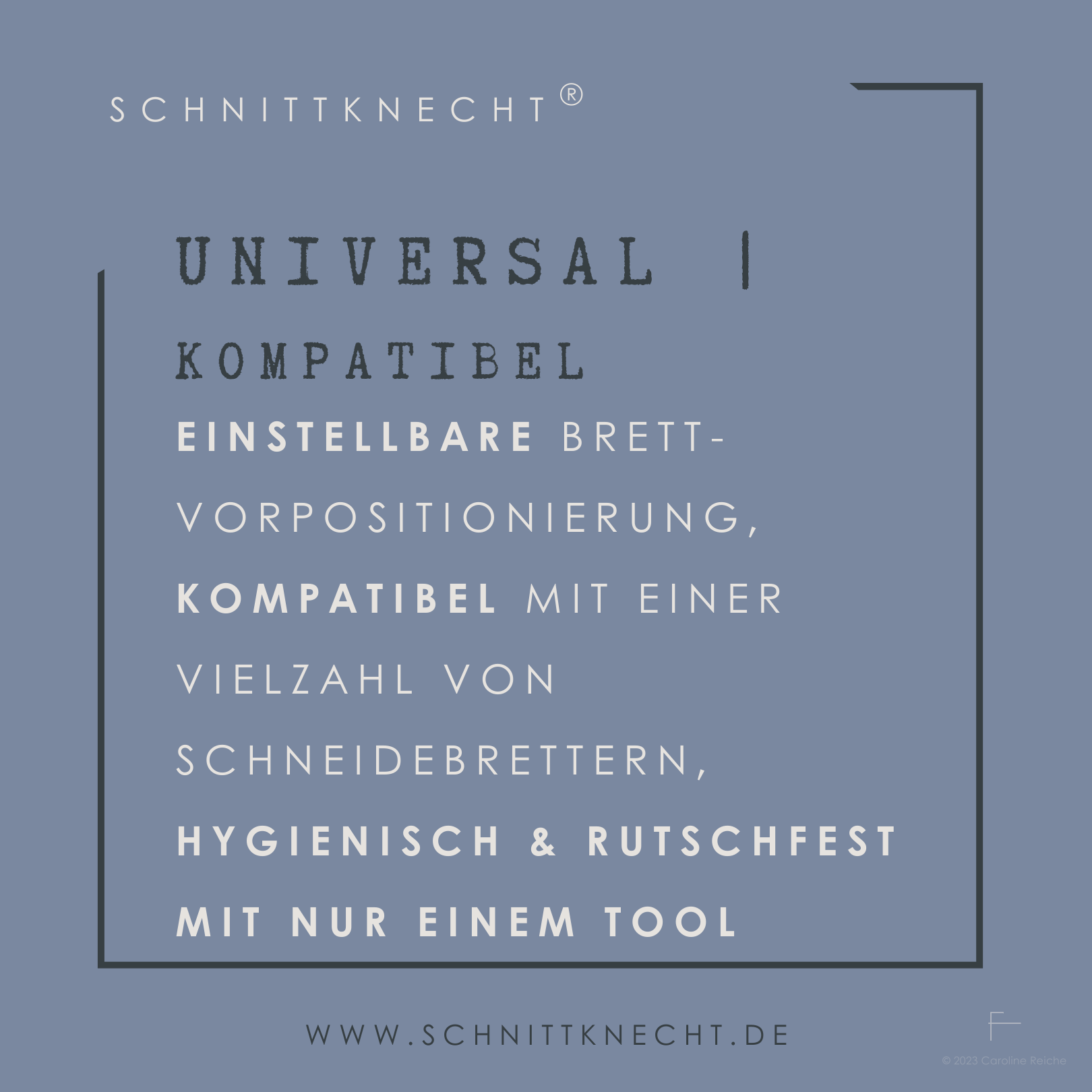 SchnittKnecht® | Wissenswertes | Hygienische & rutschfeste Schneidebretter mit nur einem Handgriff
