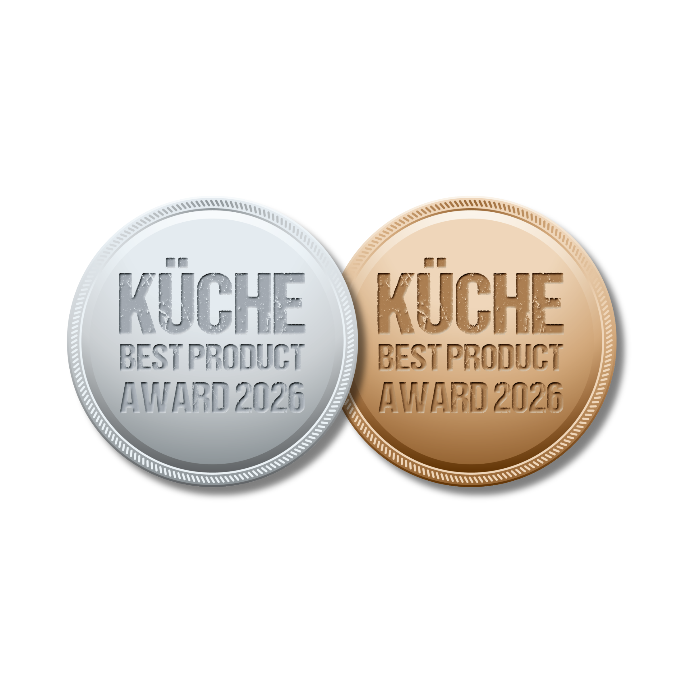SchnittKnecht® wurde beim KÜCHE BEST PRODUCT AWARD FOOD mit Silber für die Ergonomie-Module und Bronze für die Schneidebrett-Unterlage in der Kategorie Küchenausstattung ausgezeichnet.